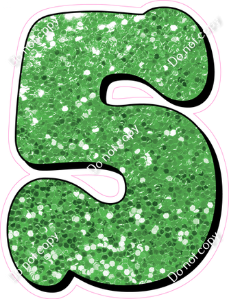 HP 23.5" Individuals - Lime Green Sparkle 5