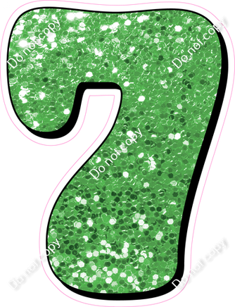 HP 23.5" Individuals - Lime Green Sparkle 7