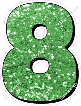 HP 23.5" Individuals - Lime Green Sparkle 8