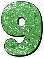 HP 23.5" Individuals - Lime Green Sparkle 9