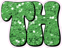 HP 23.5" Individuals - Lime Green Sparkle TH