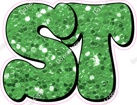 HP 23.5" Individuals - Lime Green Sparkle ST