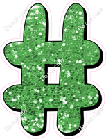 HP 23.5" Individuals - Lime Green Sparkle #