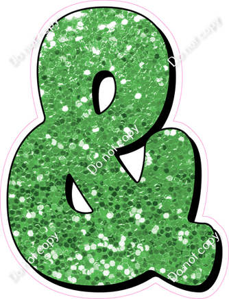 HP 23.5" Individuals - Lime Green Sparkle &