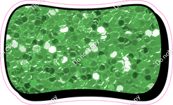 HP 23.5" Individuals - Lime Green Sparkle Dash
