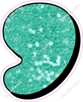 HP 23.5" Individuals - Mint Sparkle Apostrophe