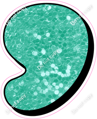 HP 23.5" Individuals - Mint Sparkle Apostrophe