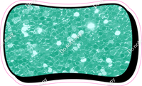 HP 23.5" Individuals - Mint Sparkle Dash