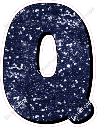 HP 23.5" Individuals - Navy Blue Sparkle Q