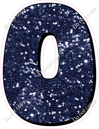 HP 23.5" Individuals - Navy Blue Sparkle