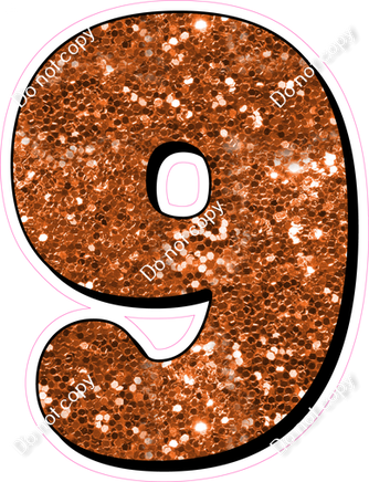 HP 23.5" Individuals - Orange Sparkle 9