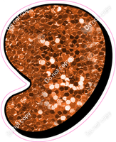 HP 23.5" Individuals - Orange Sparkle Apostrophe