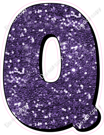 HP 23.5" Individuals - Purple Sparkle Q