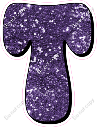 HP 23.5" Individuals - Purple Sparkle T