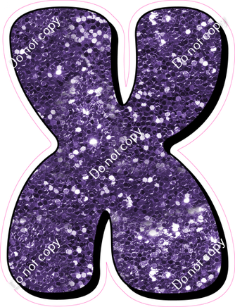 HP 23.5" Individuals - Purple Sparkle X