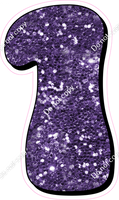 HP 23.5" Individuals - Purple Sparkle 1
