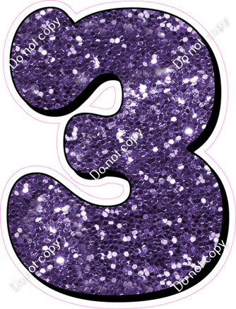 HP 23.5" Individuals - Purple Sparkle 3