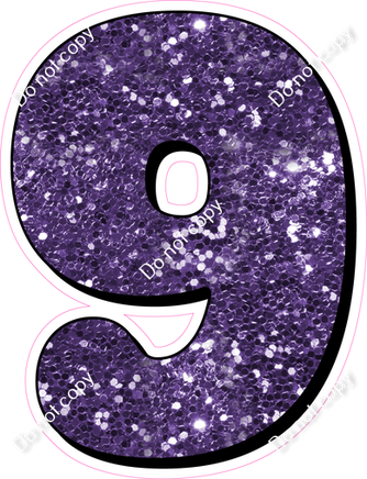 HP 23.5" Individuals - Purple Sparkle 9