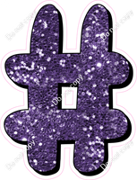 HP 23.5" Individuals - Purple Sparkle #