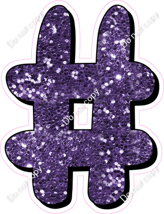 HP 23.5" Individuals - Purple Sparkle #