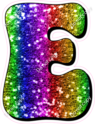 HP 23.5" Individuals - Rainbow Sparkle E