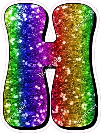 HP 23.5" Individuals - Rainbow Sparkle H
