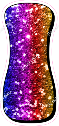HP 23.5" Individuals - Rainbow Sparkle I