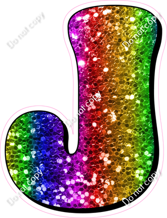 HP 23.5" Individuals - Rainbow Sparkle J