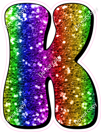HP 23.5" Individuals - Rainbow Sparkle K