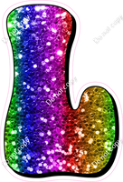 HP 23.5" Individuals - Rainbow Sparkle L