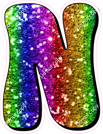 HP 23.5" Individuals - Rainbow Sparkle N