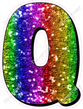 HP 23.5" Individuals - Rainbow Sparkle Q
