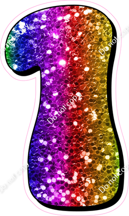 HP 23.5" Individuals - Rainbow Sparkle 1