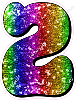 HP 23.5" Individuals - Rainbow Sparkle 2