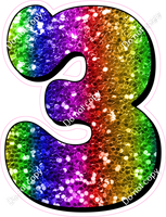 HP 23.5" Individuals - Rainbow Sparkle 3