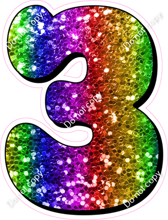 HP 23.5" Individuals - Rainbow Sparkle 3