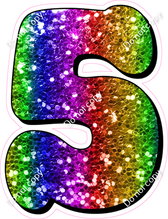 HP 23.5" Individuals - Rainbow Sparkle 5