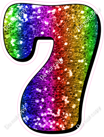 HP 23.5" Individuals - Rainbow Sparkle 7