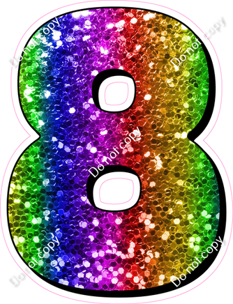 HP 23.5" Individuals - Rainbow Sparkle 8