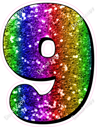HP 23.5" Individuals - Rainbow Sparkle 9