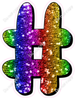 HP 23.5" Individuals - Rainbow Sparkle #