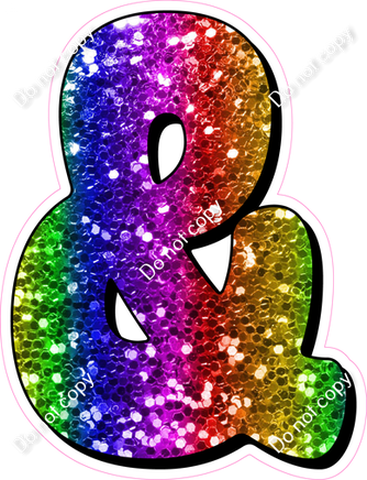 HP 23.5" Individuals - Rainbow Sparkle &