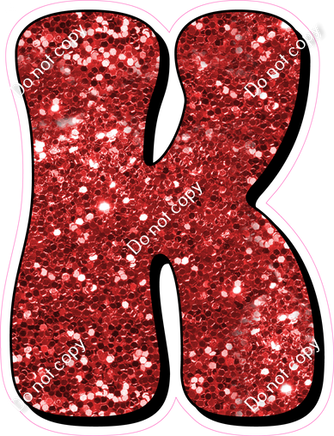 HP 23.5" Individuals - Red Sparkle K