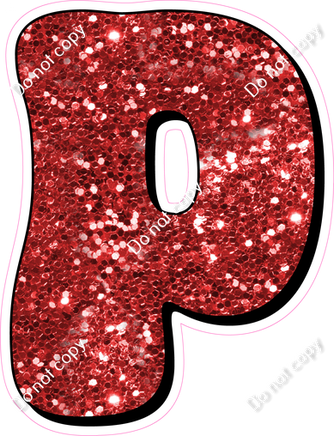 HP 23.5" Individuals - Red Sparkle P