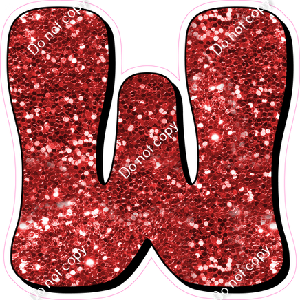 HP 23.5" Individuals - Red Sparkle W