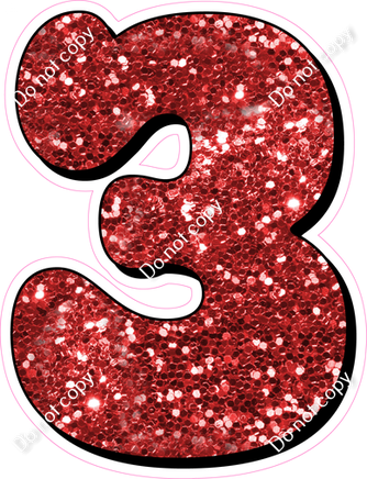 HP 23.5" Individuals - Red Sparkle 3