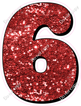 HP 23.5" Individuals - Red Sparkle 6
