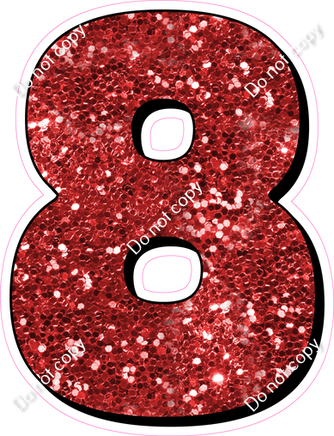 HP 23.5" Individuals - Red Sparkle 8
