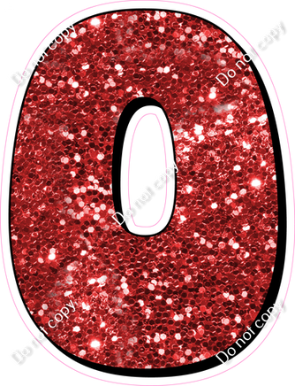 HP 23.5" Individuals - Red Sparkle
