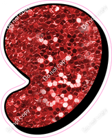 HP 23.5" Individuals - Red Sparkle Apostrophe